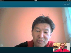 Pujee and Nate discuss www.howtoplayhockey.ca via Skype