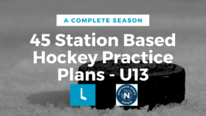 u13 complete season station based hockey practice plans